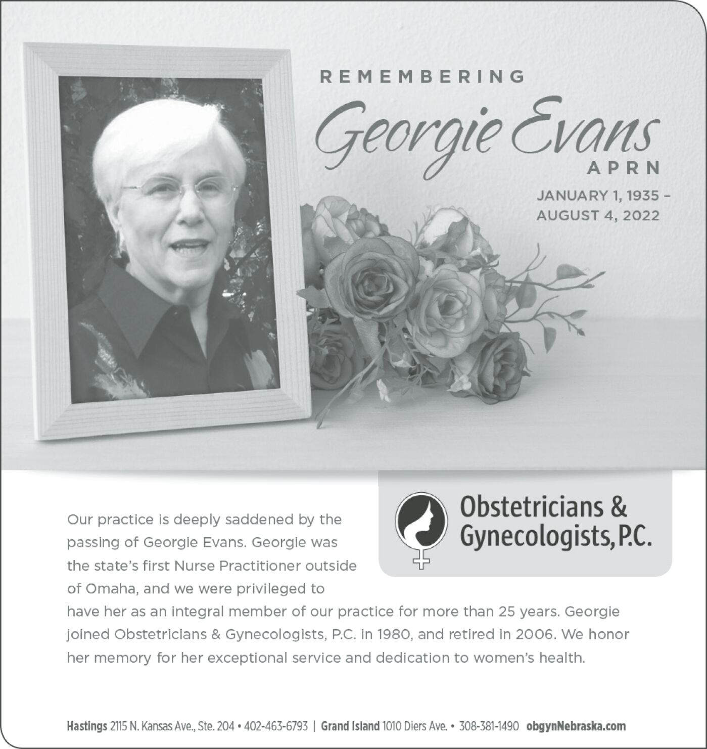 HOUSE celebrates 30 years | Information 1 October 2, 2022 George Evans